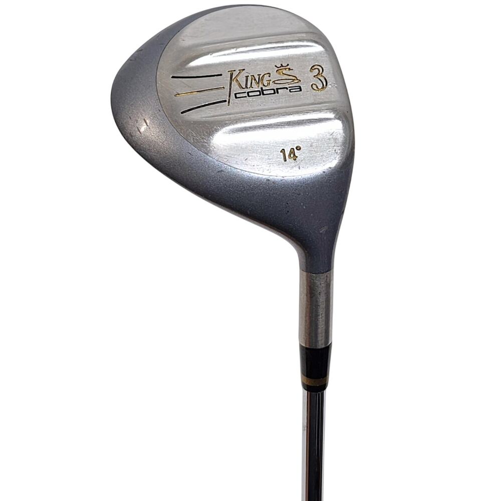 Vintage King Cobra 3-Wood 14° RH Regular Lightweight Steel 43" All Original